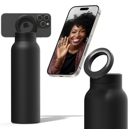 Illegal Soup MagSafe water bottle in black