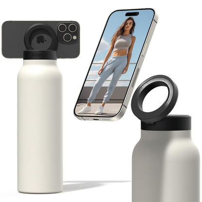 Illegal Soup MagSafe water bottle in ivory