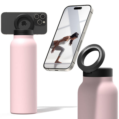 Illegal Soup MagSafe water bottle in pink